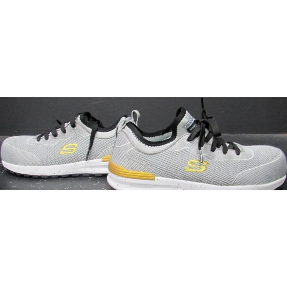 Skechers Women's WORK Bulkin Balran 108033 Gray Casual Shoes Sneakers Size 7.5